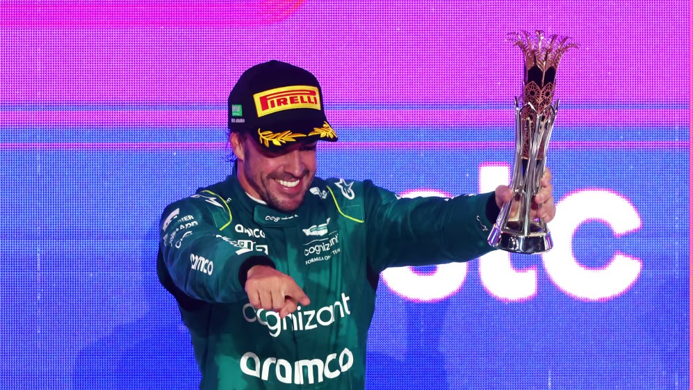 F1 2023: El susto de Alonso y su alegría tras recuperar el tercer lugar